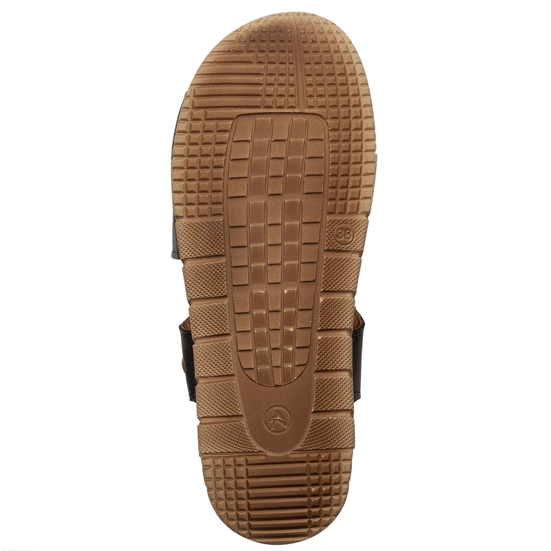Maciejka Women's Leather Sandals Black