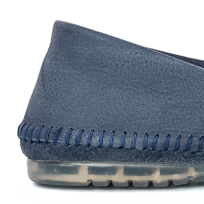 Maciejka 01930-68/00-0 Navy Flat Shoes