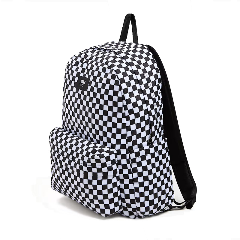 Plecak Old Skool Check Czarno Biały
