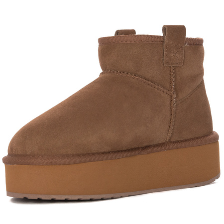 EMU Australia Foy Flatform Micro W13073 Chestnut