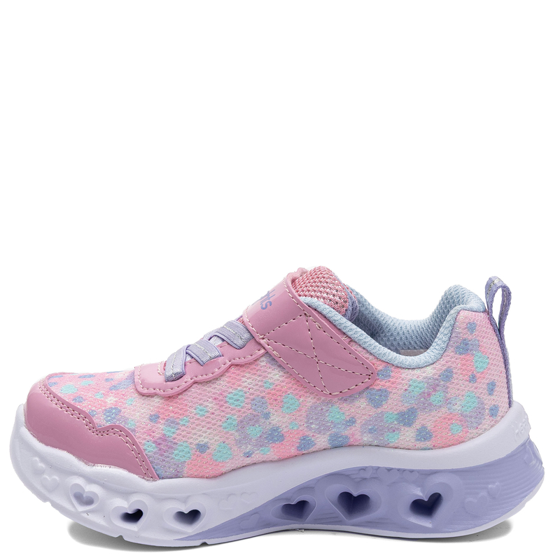 Skechers Heart Lights Kids' Sport Sneakers Light-Up Pink 302691N-PKLV