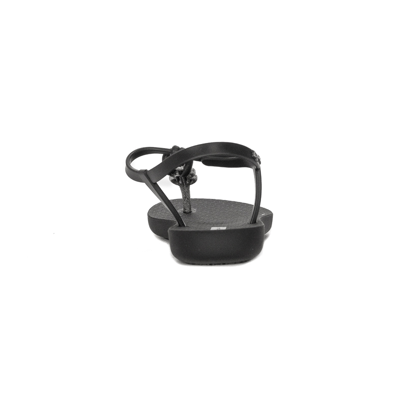 Ipanema Sandały japonki dziecięce dziewczęce Class Charm II Kids Black/Silver