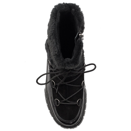 Filippo Warmed Black Boots