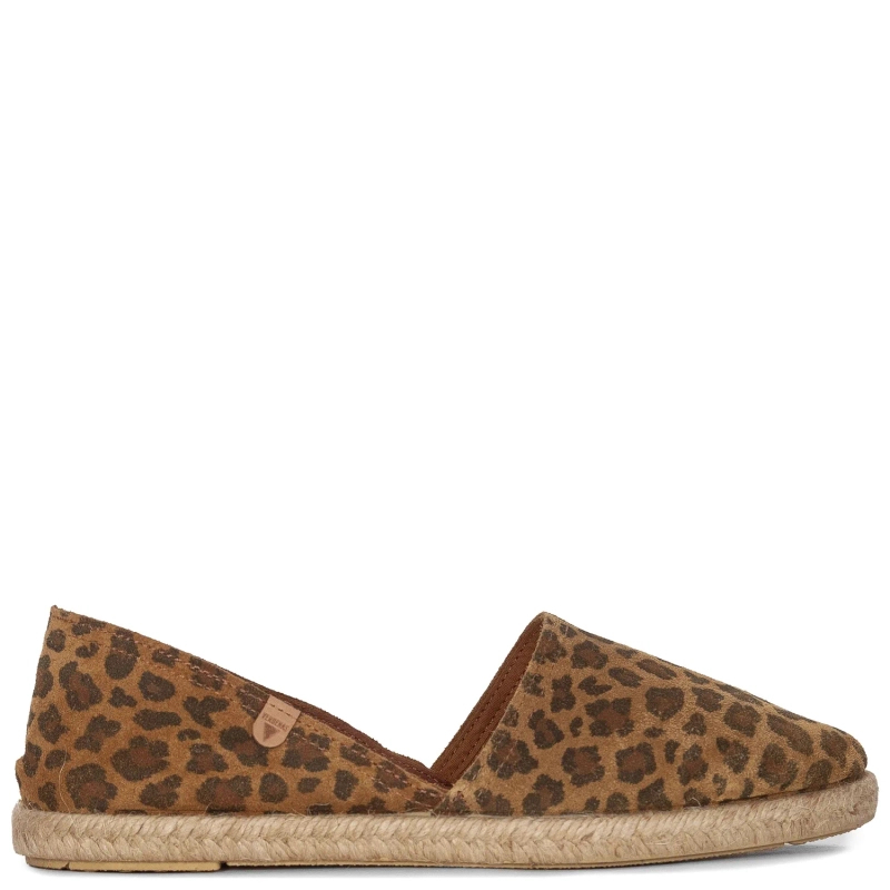 Verbenas Espadryle Damskie Carmen Leo Brown