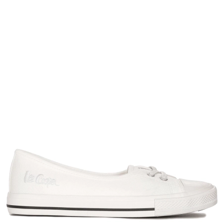 Lee Cooper Slip On White Sneakers