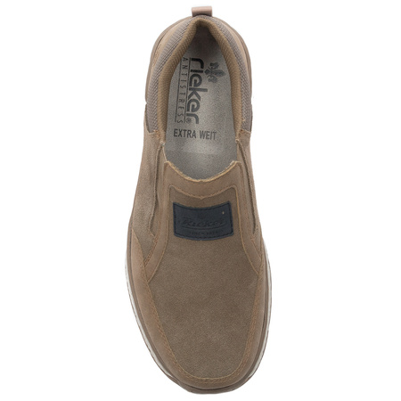Rieker Men's beige slip-on low shoes