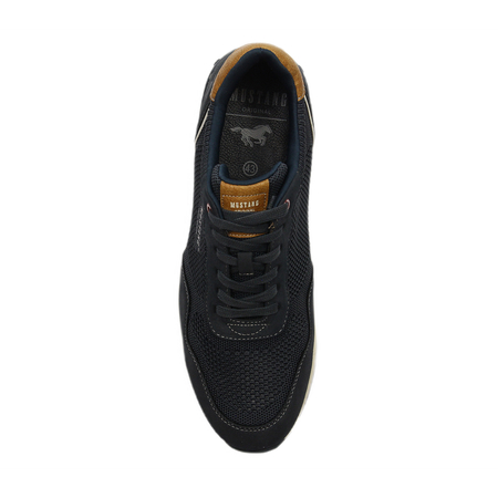 Mustang Men's Dark Blue Half Shoes