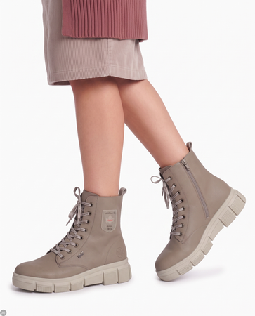 Rieker X3410-20 Warned Beige Boots