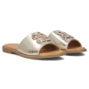 Filippo Women's Flip-Flops Gold