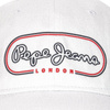 Czapka z daszkiem Pepe Jeans PL040316 800 White JANA CAP Biała