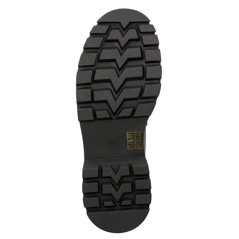 Women's leather shoes Artiker on the Black platform