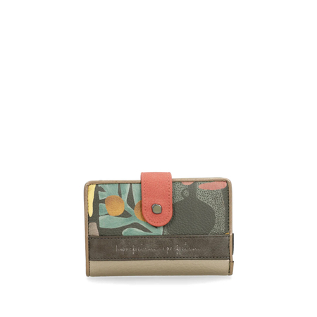 Anekke Ilustrowany Portfel Damski Organizer Wielokolorowy 42709-902