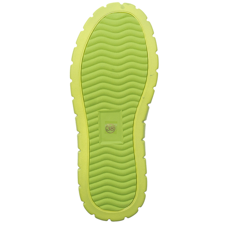 GOE Sneakersy damskie półbuty zielone