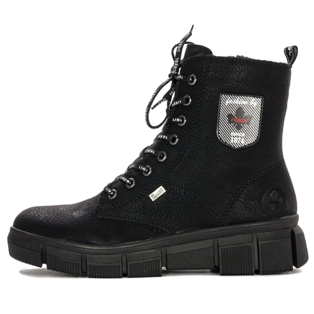 Rieker X3410-00-41 Warned Black Boots