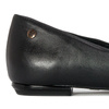 Maciejka Leather Ballerinas With Decorative Buckle Black 05934-01/00-1