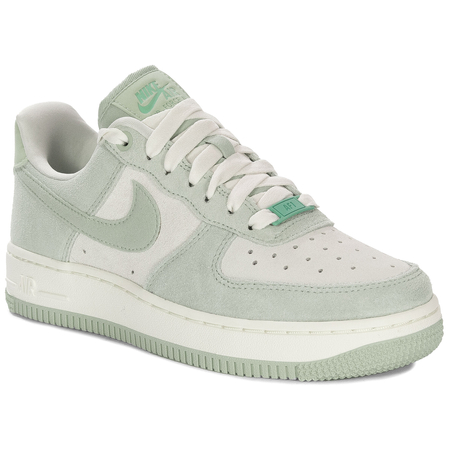 Nike Sneakersy Zamszowe Damskie Air Force 1 Zielone HQ1497-099