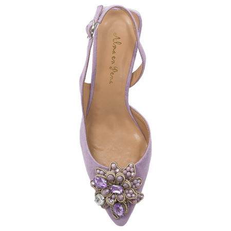 Alma En Pena Violet Pumps V23170
