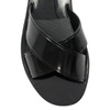 Zaxy Klapki damskie Unica Slide AD Black Czarne