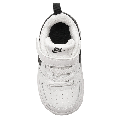 Nike Court Borough Low 2 (TDV) White / Black baby shoes