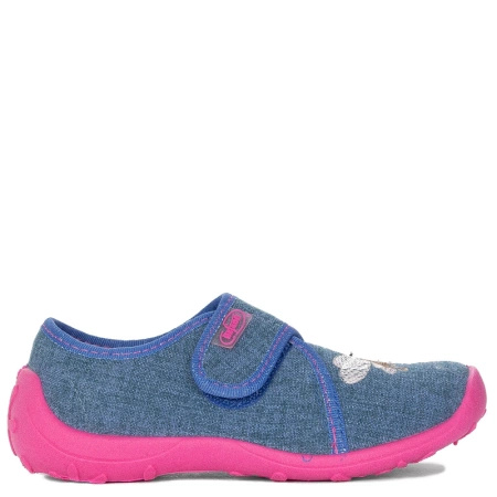Befado Children's Girl's Blue & Pink Low Shoes