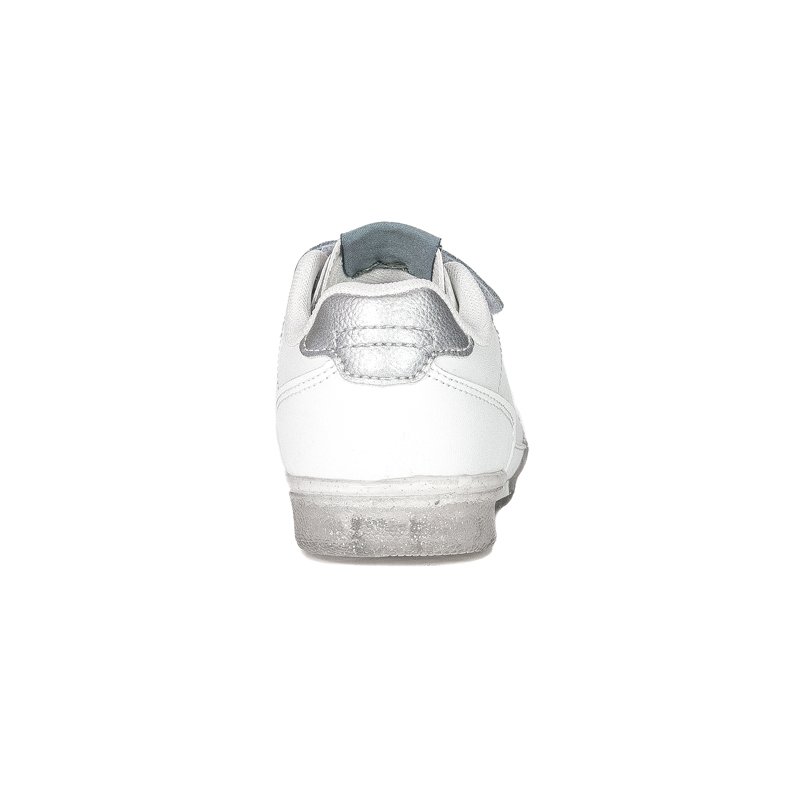 Pepe Jeans PGS30500 800 White Lambert Girl Glitter Kids Sneakers
