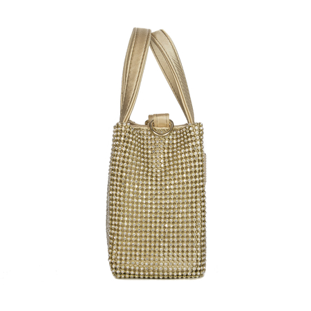 Guess Lua Mini Gold Bag