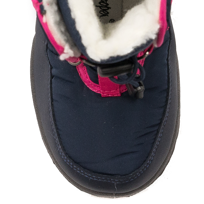 Lee Cooper Śniegowce botki dziecięce dziewczęce Navy granatowe