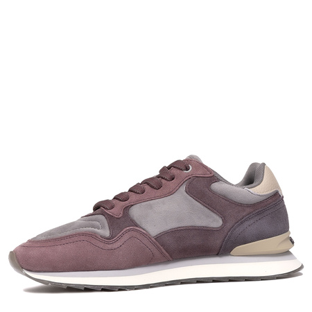 Hoff Suede Leather Women’s Sneakers Comfortable Pink-Grey