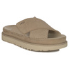 UGG  W Goldenstar Cross Slide Driftwood