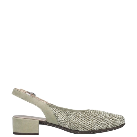 Rieker Women's Green Half Shoes