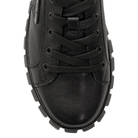 Filippo DP4138/22 BK Black women's Flat Shoes