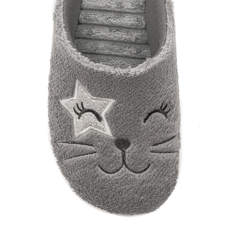 Inblu Kapcie klapki damskie GREY Szary