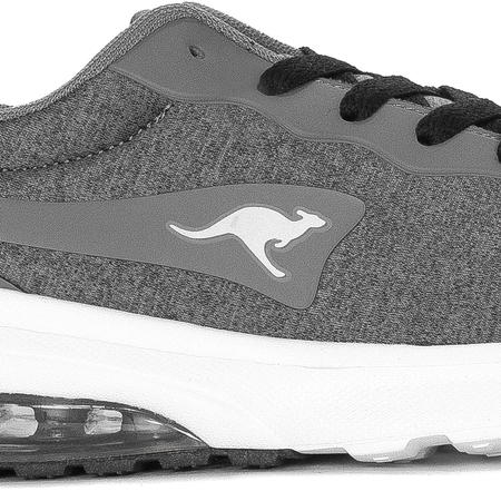 Kangaroos Sneakers halfshoes for women Steel Grey/Jet Black