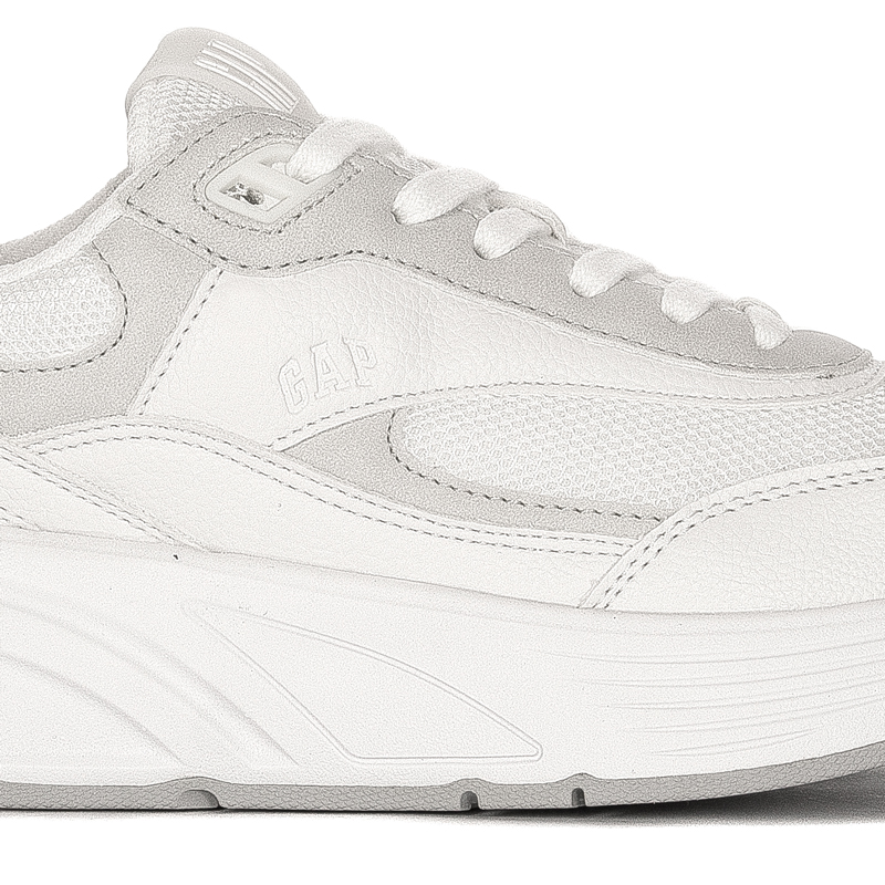 GAP Damskie Sneakersy Orlando White Białe