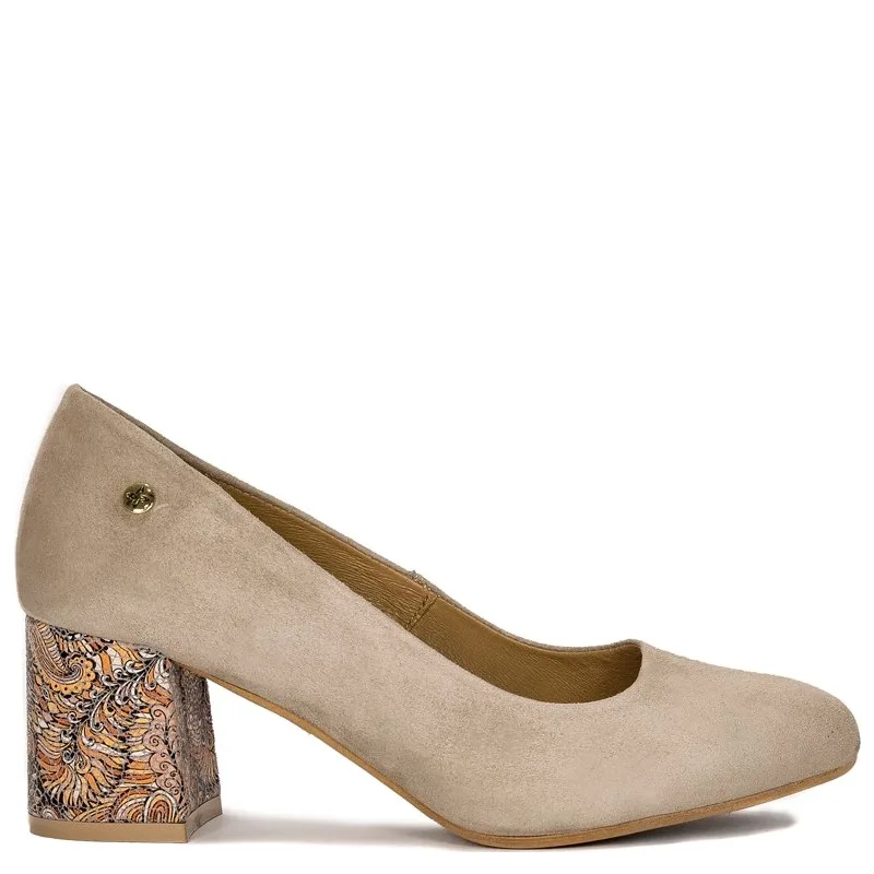 Maciejka 03356-10-00-1 Beige Pumps