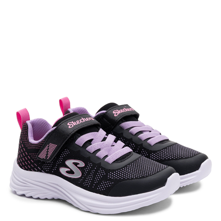 Skechers Girls' Sport Sneakers With Velcro Black 302448L-BKMT