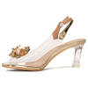 S.Barski Women's high-heeled sandals Gold