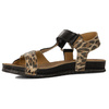  Maciejka Women's Leather Sandals Black Panther
