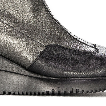Wonders India Negro Plomo Women's Boots