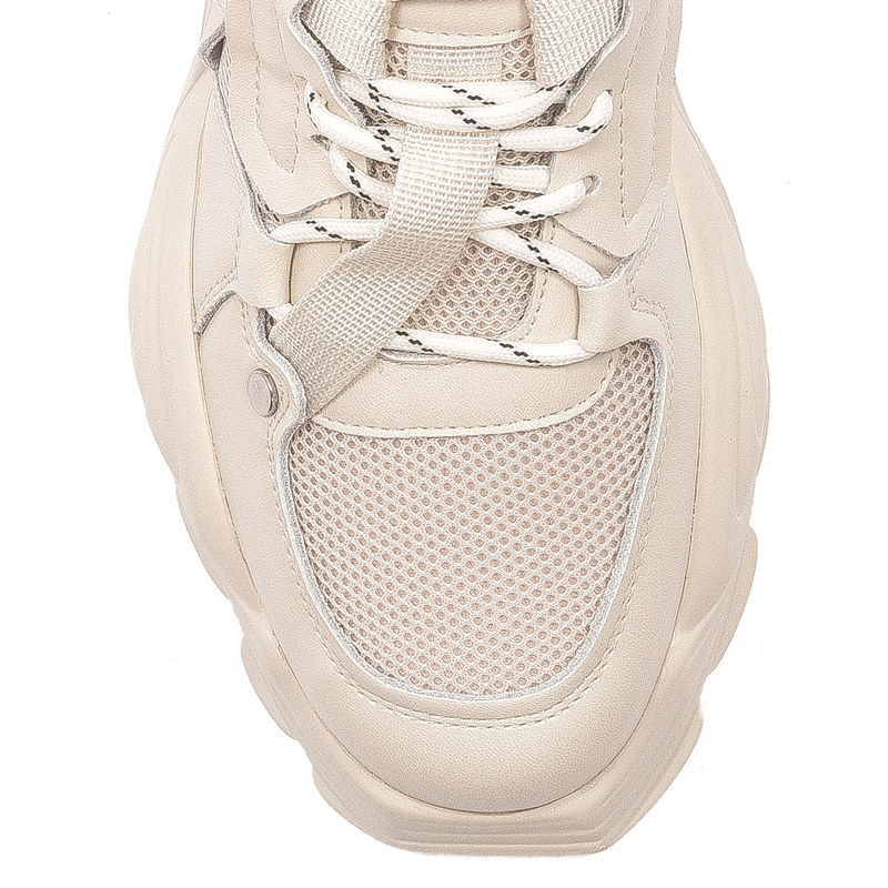 GOE Sneakersy buty damskie Beżowe