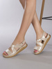 Maciejka L4496-25/00-1 Gold Velcro Sandals