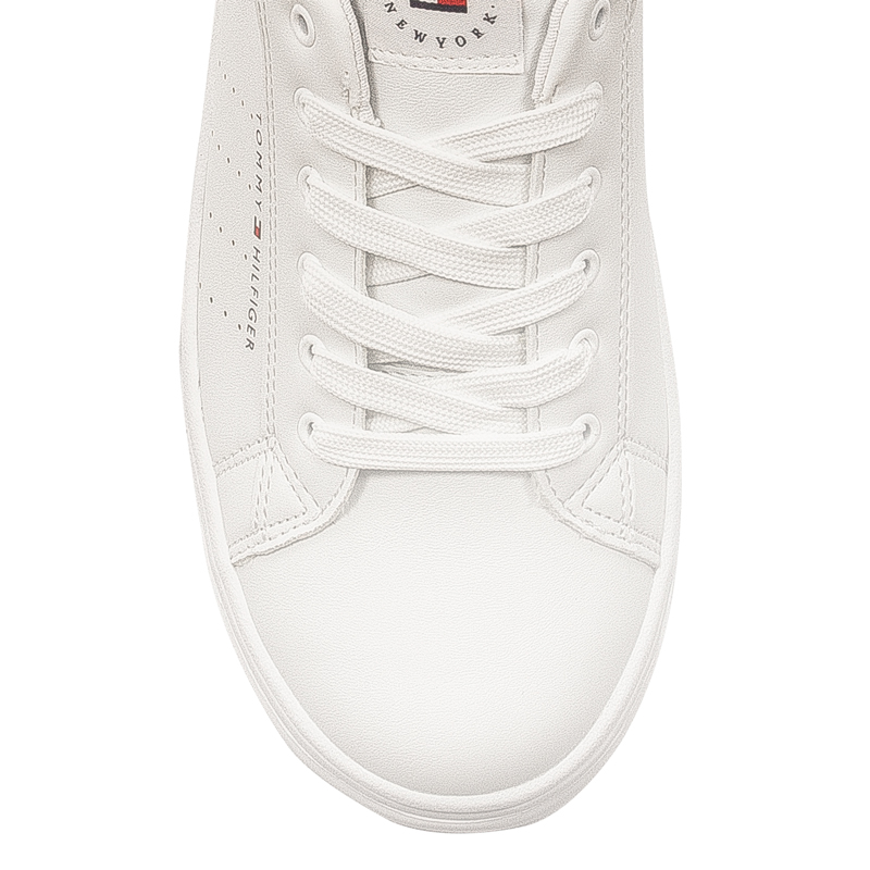 Tommy Hilfiger Damskie Sneakersy Białe Niebieskie 