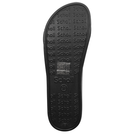 Scholl Women's flip-flops Pescura Flat Aqua Black