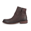  Felmini Women's Leather Burgundy Ankle Boots