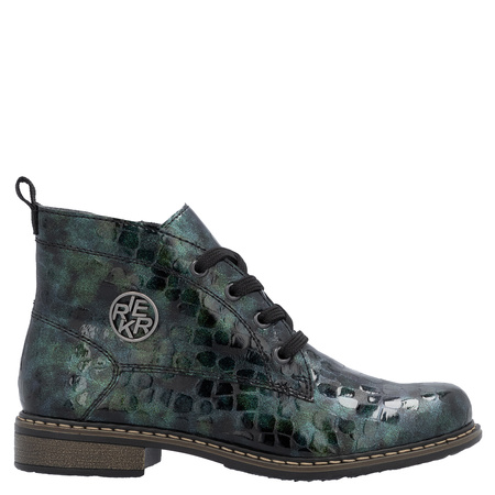 Rieker Women's Insulated Multicolor Ankle Boots