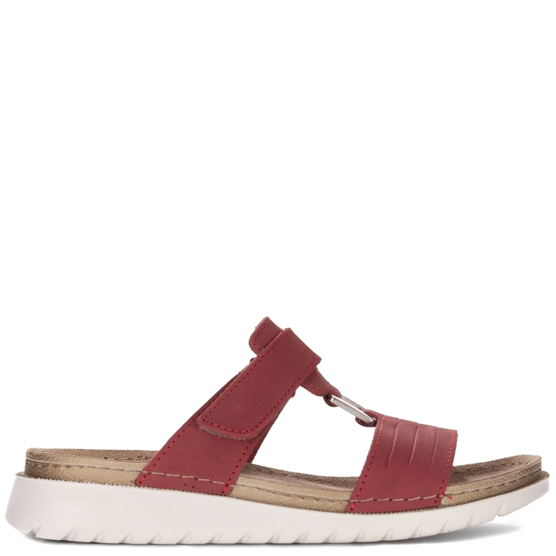 Inblu Women's Slides Red