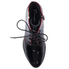 Maciejka Women's Black and Red Leather Boots