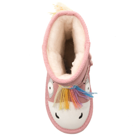EMU Australia Magical Unicorn Pale Pink/Rose Pale K12408 Pink