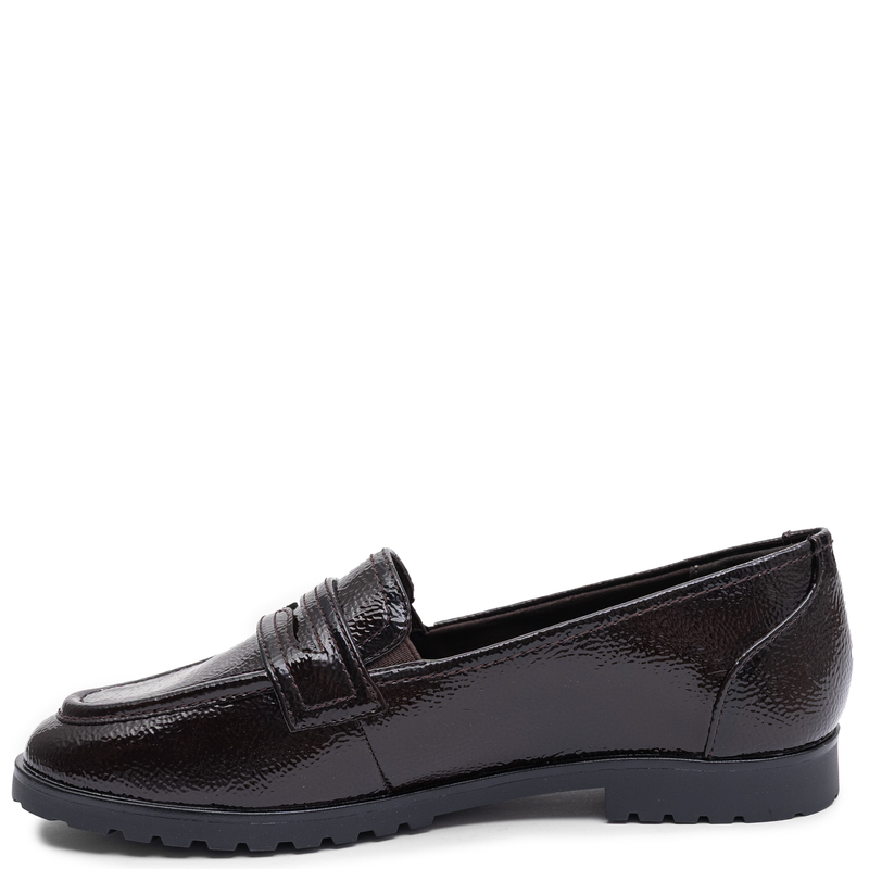 Tamaris Półbuty Damskie Mocca Patent 1-24239-42-332