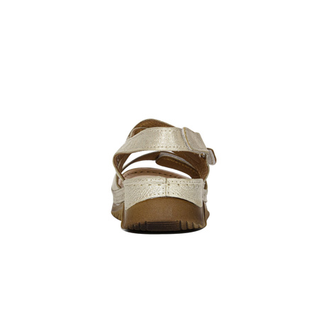 Maciejka L4496-25/00-1 Gold Velcro Sandals